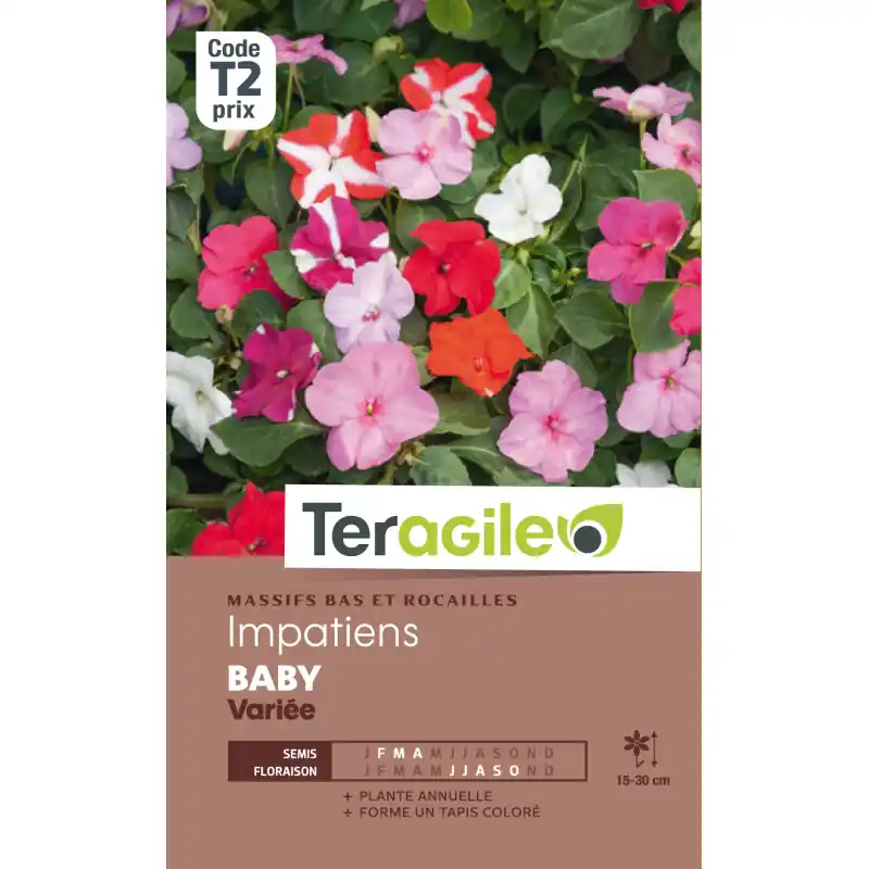 Impatiens baby variee 0,20 g Achetez Aujourd&rsquo;hui