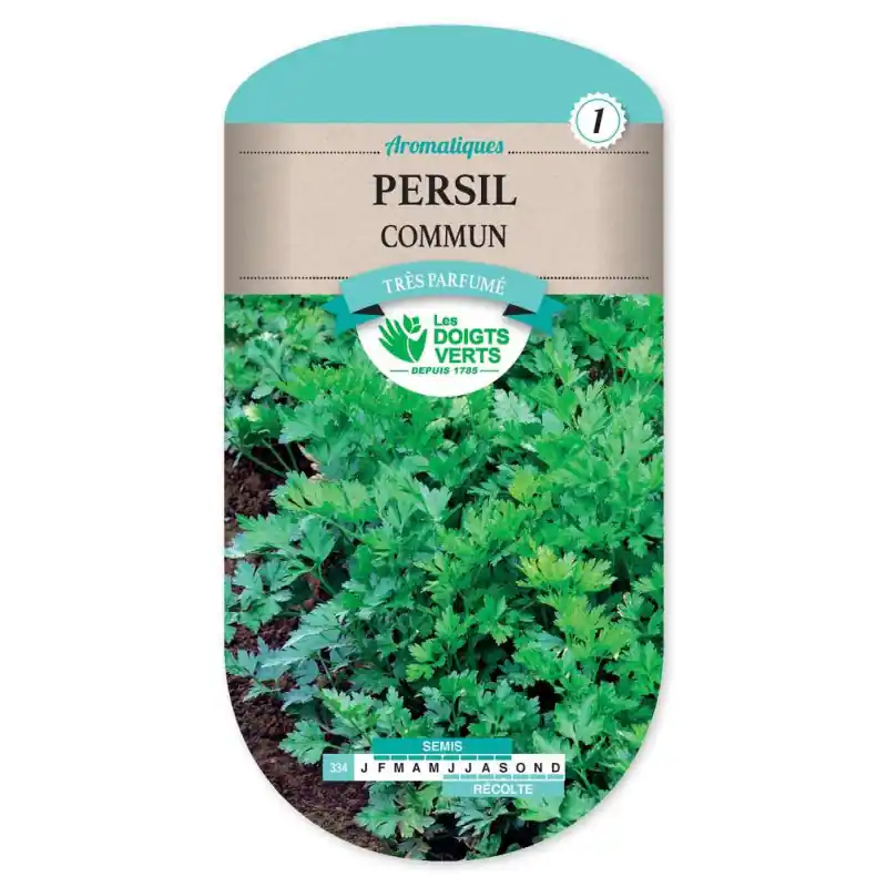 Persil commun 2 – sachet de graines 7g – les doigts verts Offre Du Jour