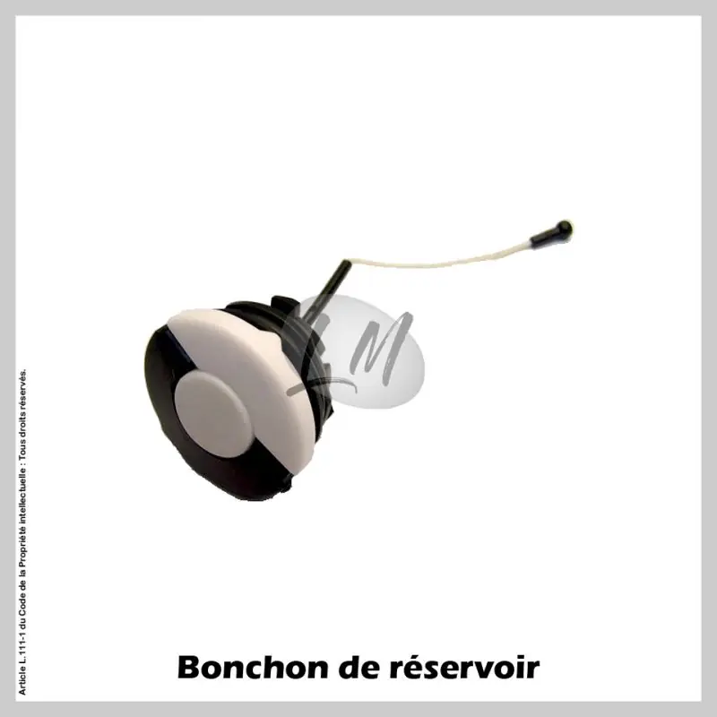 Authentique Bouchon reservoir huile tronçonneuse pour Stihl 0000-350-0526 & 0000-350-0537