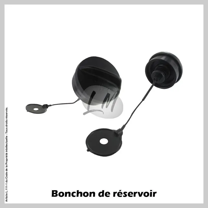 Bouchon essence pour Stihl 4133-350-501, 4226-350-501 – Ø ext 46 mm Jusqu&rsquo;à Épuisement Des Stocks