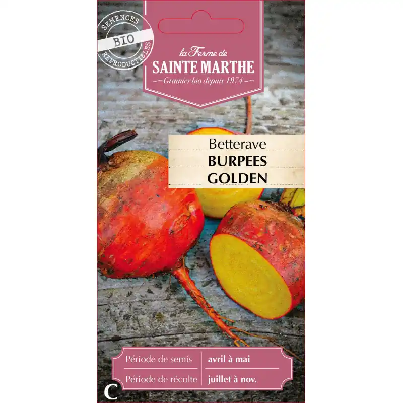 Usine Directe Betterave potagère burpees golden bio de sainte marthe pour votre jardin – graines à semer
