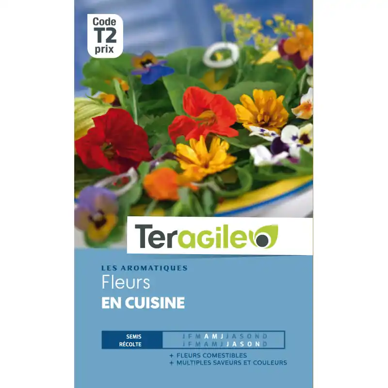 Fleurs en cuisine 3,00 g Achat Immédiat