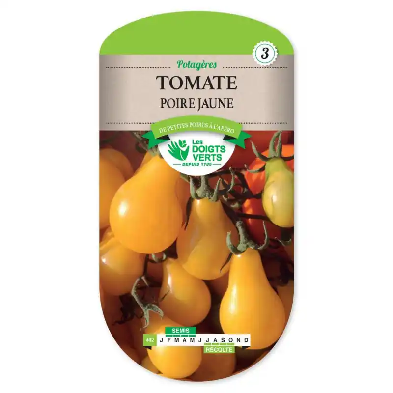 Commande En Gros Tomate poire jaune yellow pearsh – graines 1g – les doigts verts