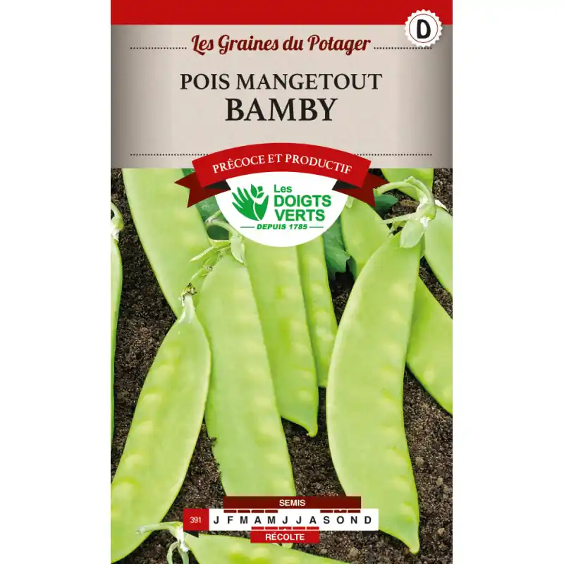Prix Promo Pois mgt bamby nain hatif – graines 200g – les doigts verts