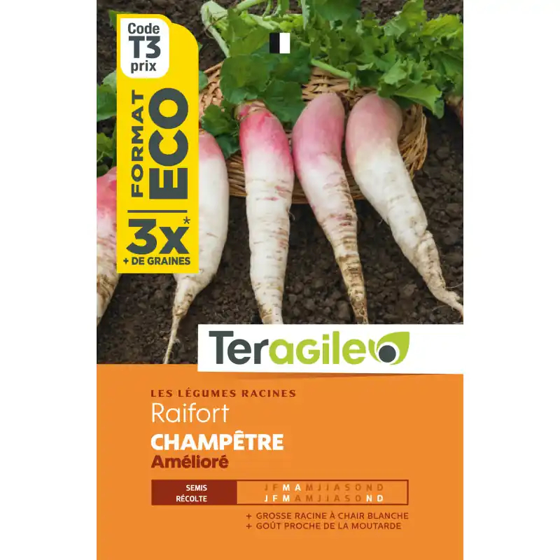 Prix Cassé Raifort champetre ameliore eco t3 terg