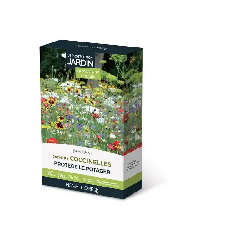 Jachère Coccinelles 300 à 600 m² – Solution Écologique pour Jardins et Cultures Offre Limitée
