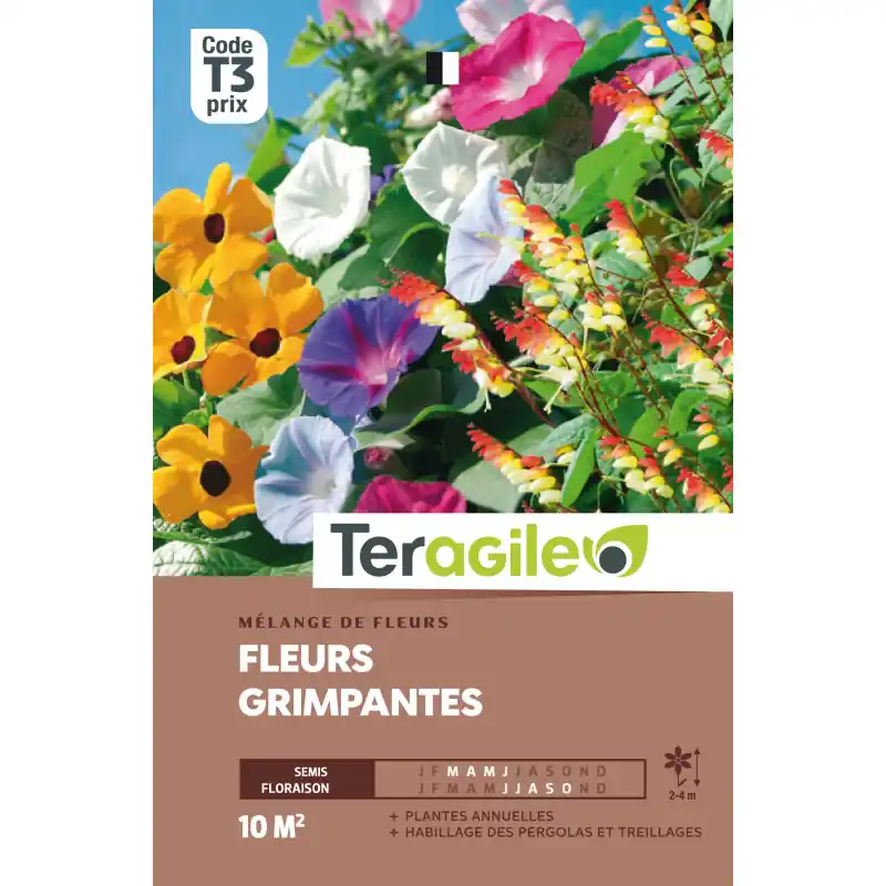 Solde Fleurs grimpantes en melange 20,00 g