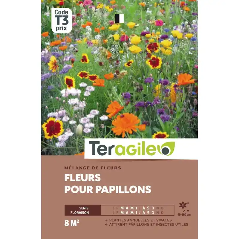 Fleurs pour papillons 15,00 g Retour Gratuit