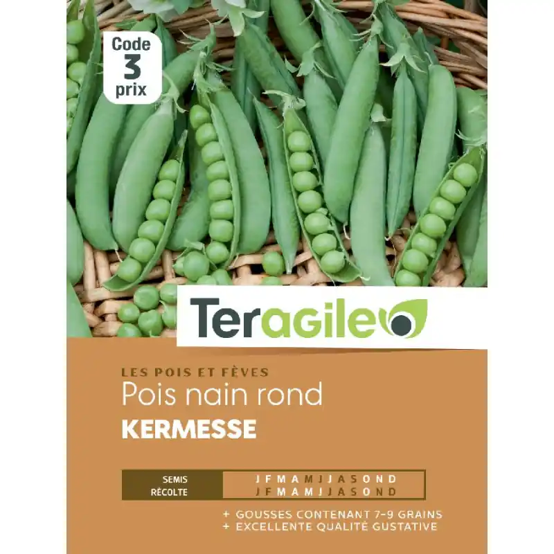 Pas Cher Pois nn ecos, kermesse 200g t4 teragile