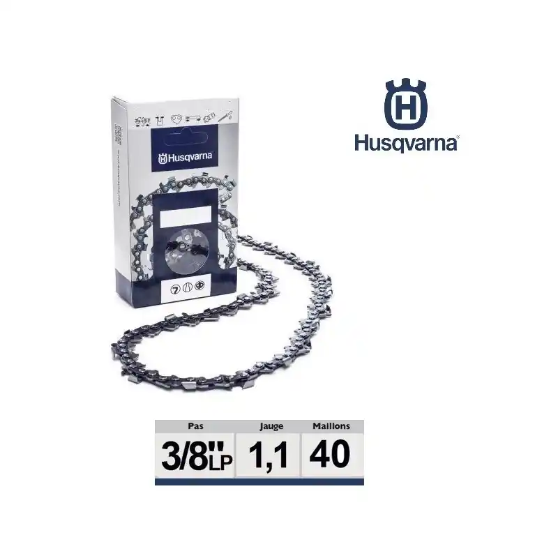 Chaîne tronçonneuse Husqvarna 3/8 Picco 043 40 dents Prix Promo