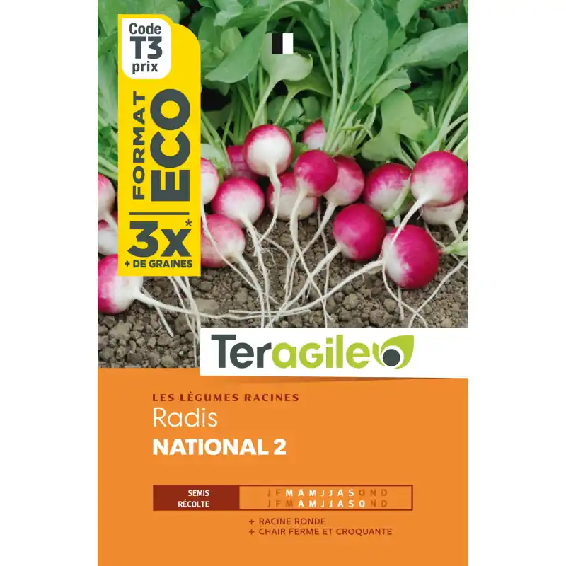 Pas Cher Radis national 2 t3 teragile