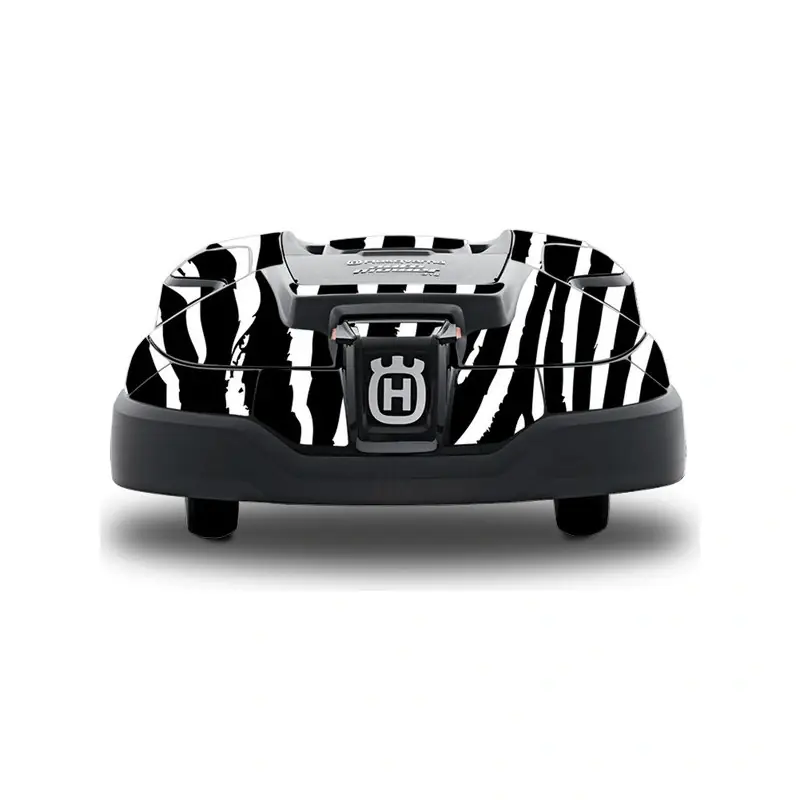 Petit Prix Stickers robot tondeuse Automower Husqvarna Zèbre
