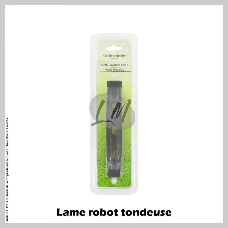 Lame de robot tondeuse Viking – L. 198mm Commander Maintenant