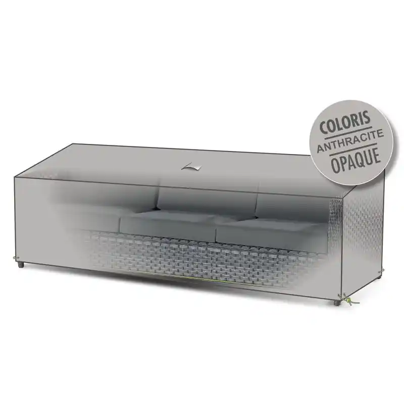 Offre Du Jour Housse canapé 3 places l 205 x l 85 x h 70 cm