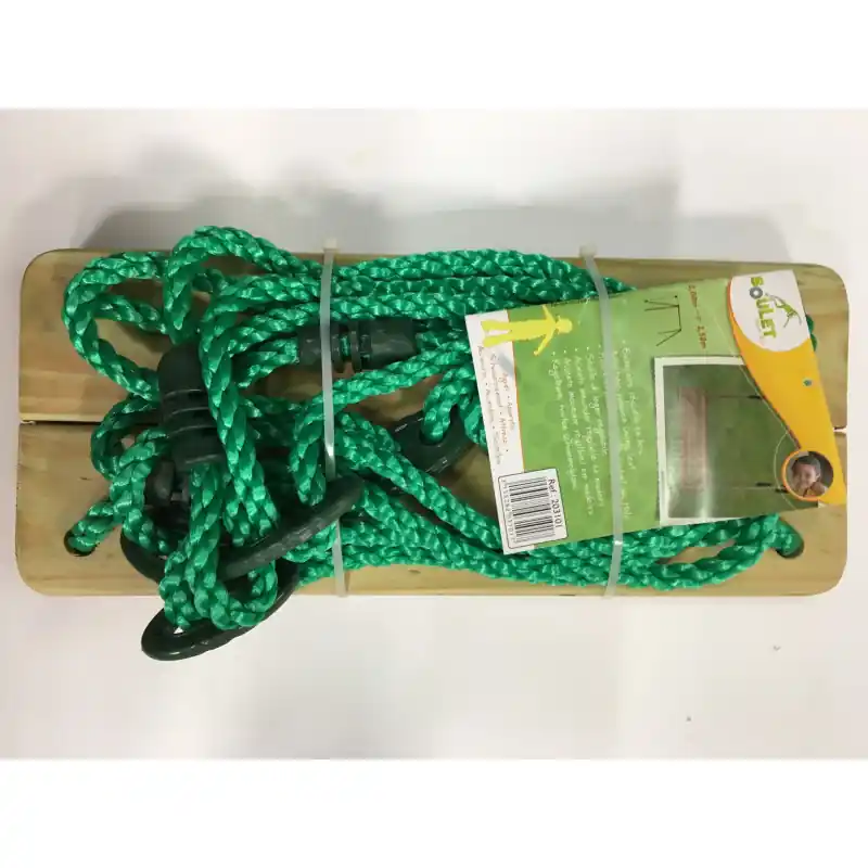 Nouvelle Collection Balancoire en bois – réglable 2 à 2,5m