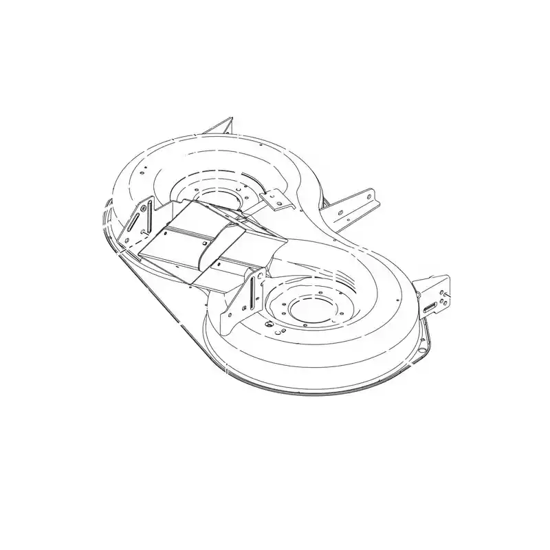 Promotion Carter de coupe nu tracteur tondeuse Husqvarna TC38, TC138, TC138L