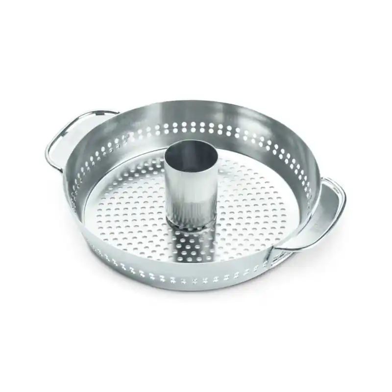 Jusqu&rsquo;à Épuisement Des Stocks Support inox gourmet bbq pour cuisson de poulet – idéal pour barbecue et rôtisserie weber