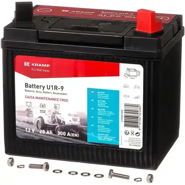 Commander Maintenant Batterie pour tondeuse autoportée 12V 28Ah 300A + droite