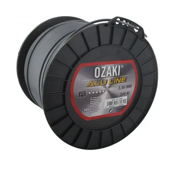 Bobine fil nylon alu line longueur 205 m, Ø 3.5 0mm Meilleur Prix