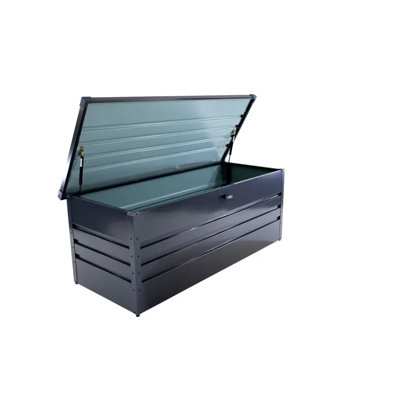 Coffre de Rangement 350L Anthracite – Solution Pratique et Esthétique pour l‘Organisation Petit Prix