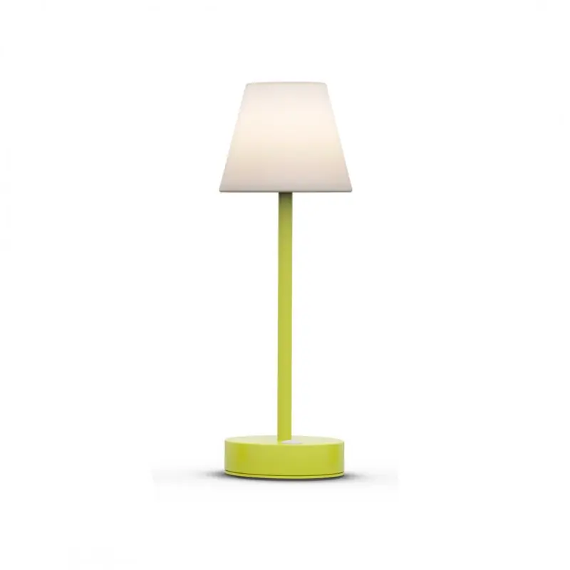 Lampe à batterie lola slim 30 lime et design Nouveauté