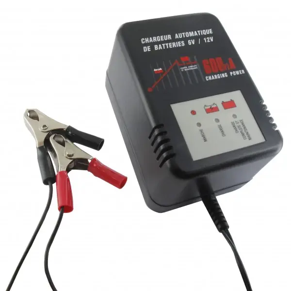 Paiement Sécurisé Chargeur de batterie 6v et 12v