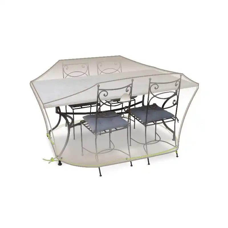 Vente Flash Housse table +chaises 4-6 personnes 190x120x70cm