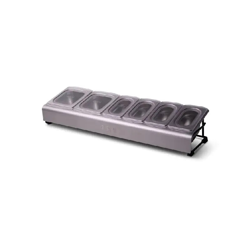 Meilleure Vente Bar à salade Ooni saladette – compartiments, pour pizzas faciles