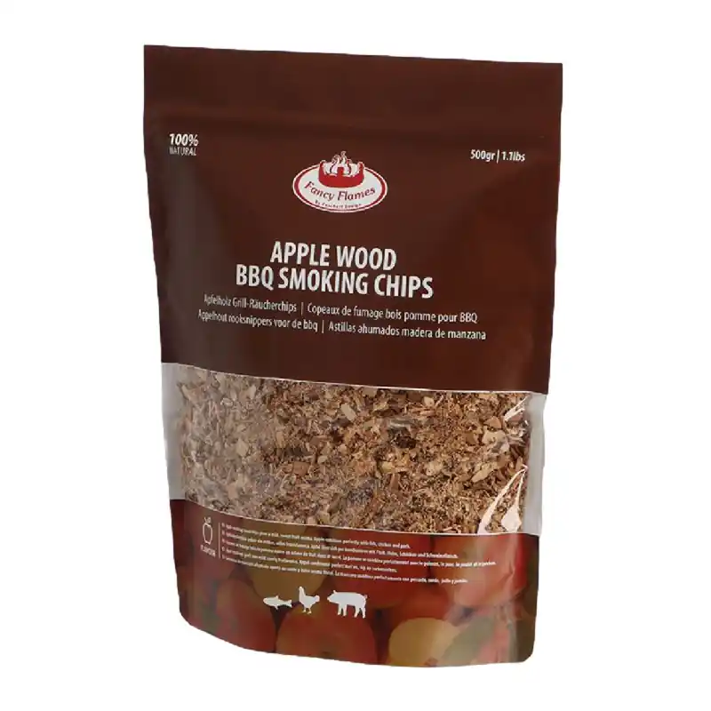 Super Prix Copeaux de Bois de Fumage Pomme – Parfum Naturel pour Barbecue et Fumoir