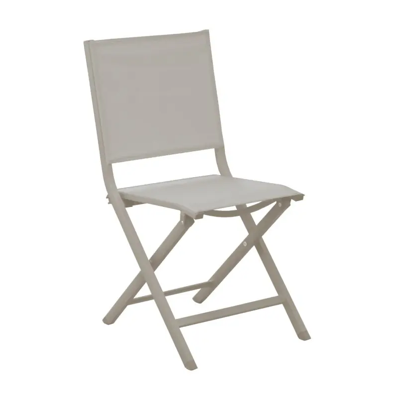 Chaise Pliable Thema Crème – Design Élégant et Confortable pour Intérieur et Extérieur Nouvelle Collection