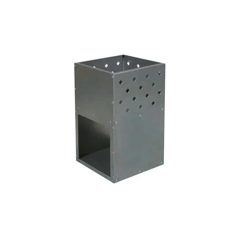 BRASERO ABRI BUCHES METAL BRUT Paiement Sécurisé