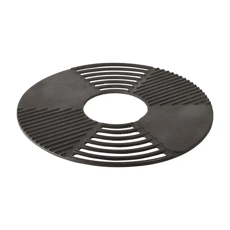 Grille en fonte pour barbecue – Plaque de cuisson antiadhésive et durable Jusqu&rsquo;à Épuisement Des Stocks
