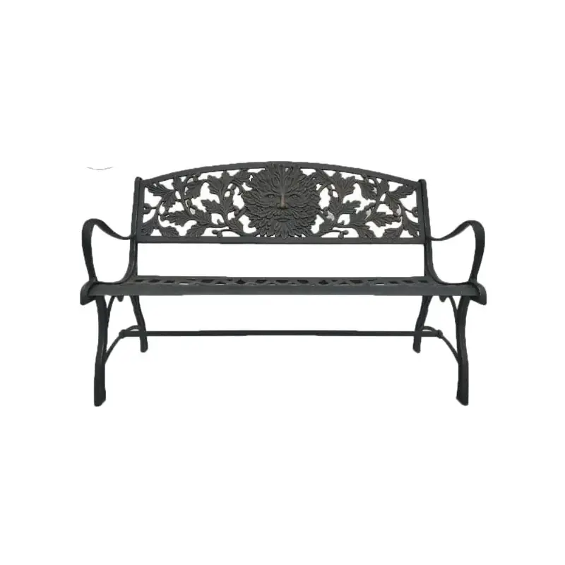 Banc de Jardin en Fonte homme des forets 69x127xh91cm – Élégance et Durabilité pour votre exterieur Meilleure Vente