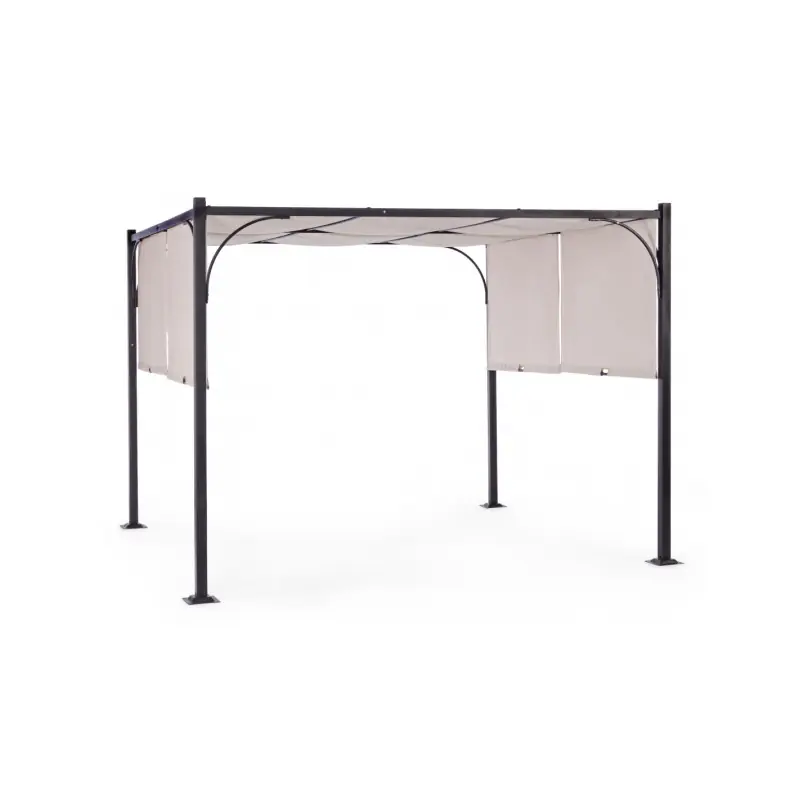 Bon Plan Tonnelle slide 3×3 anthracite-gris