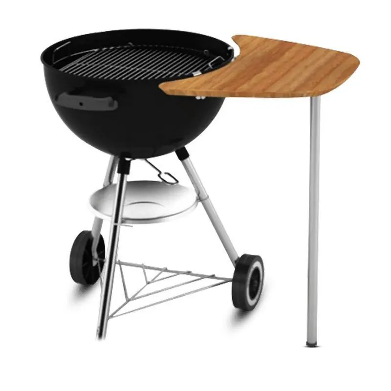 Populaire Plan de travail en bambou pour bbq weber 47-57 cm – accessoire de cuisine écologique