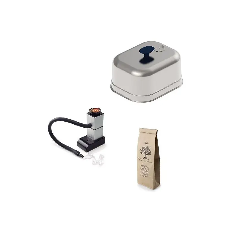 Top Vente Kit fumage a froid avec cloche inox