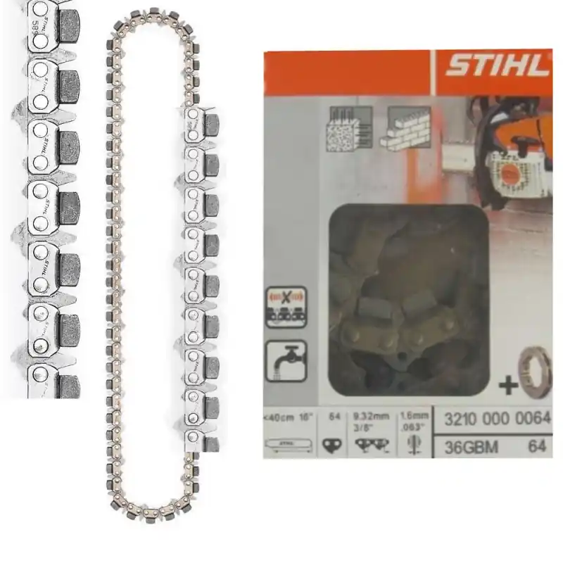 Jusqu&rsquo;à Épuisement Des Stocks Chaîne diamantée 36 GBM – 40 cm découpeuse à pierre Stihl