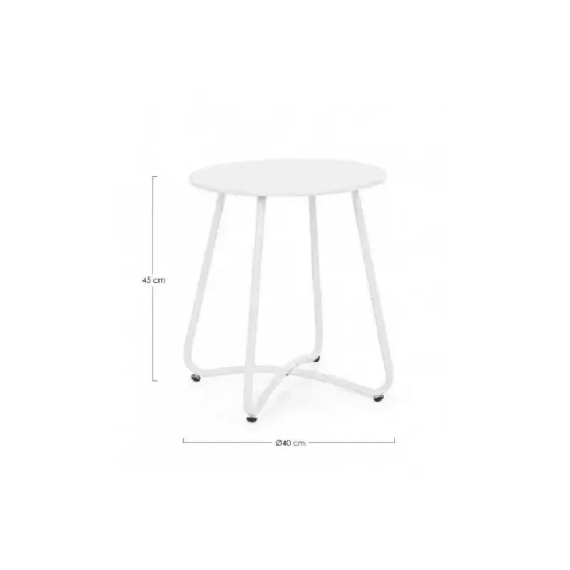 Expédié Aujourd&rsquo;hui Table basse wissant blanc d40
