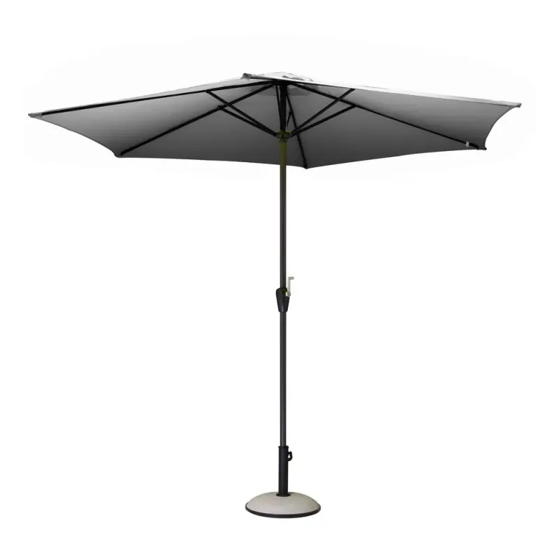 Parasol 300 Manivelle Gris – Protection Solaire Élégante et Pratique Expédié Aujourd&rsquo;hui