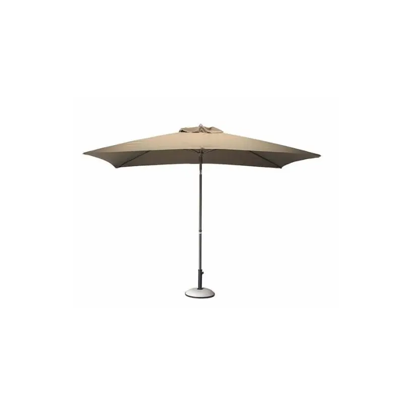 Parasol Manivelle Taupe 3x2 m - Design Élégant et Pratique pour votre Jardin Acheter En Ligne