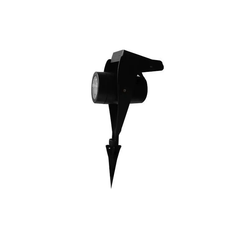 Lampe Solaire Power Spot 30lm Noir - Éclairage Écologique et Économique Nouveauté