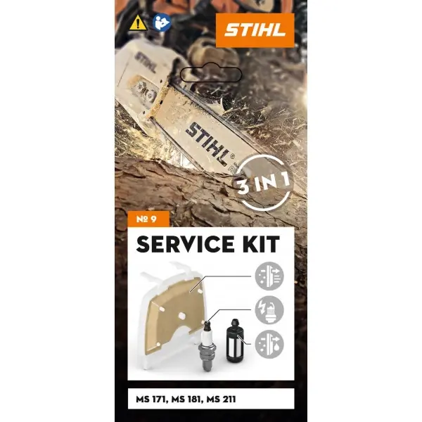 Quantité Limitée Kit entretien N°9 tronçonneuse MS 181 MS 211 STIHL