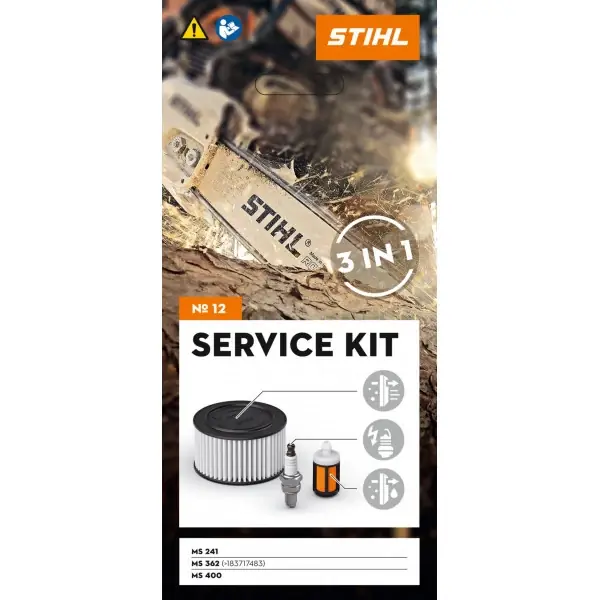 Soldes Kit entretien N°12 tronçonneuse MS 241, 362, 400 STIHL