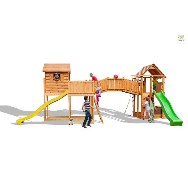 Offre Limitée MAXI SET AIRE DE JEU SIZED PLAZA toboggan