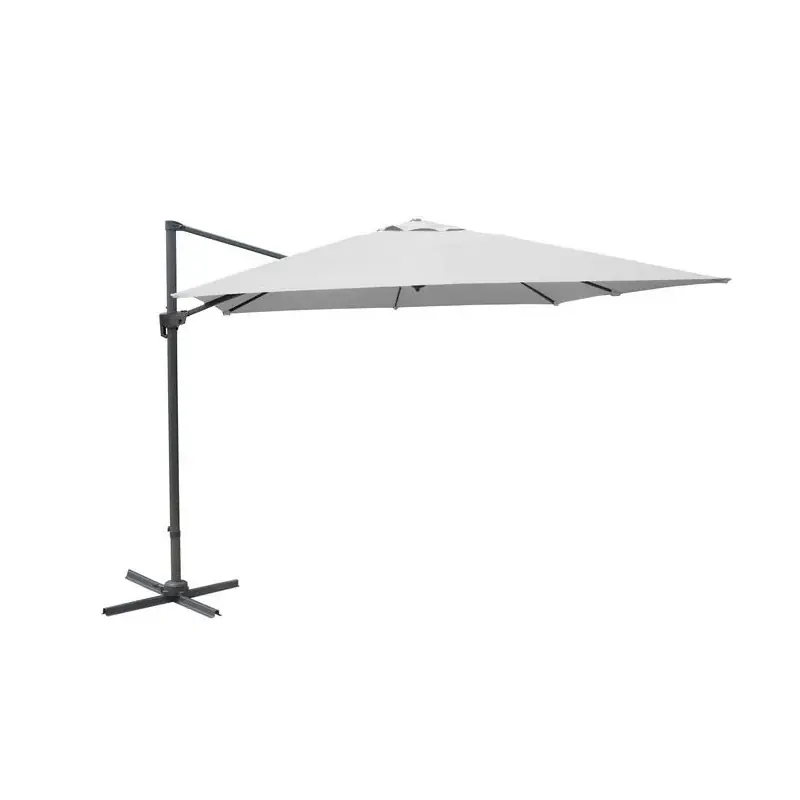 Parasol Déporté Écru 3×4/8 – Protection Solaire Élégante et Pratique Retour Gratuit