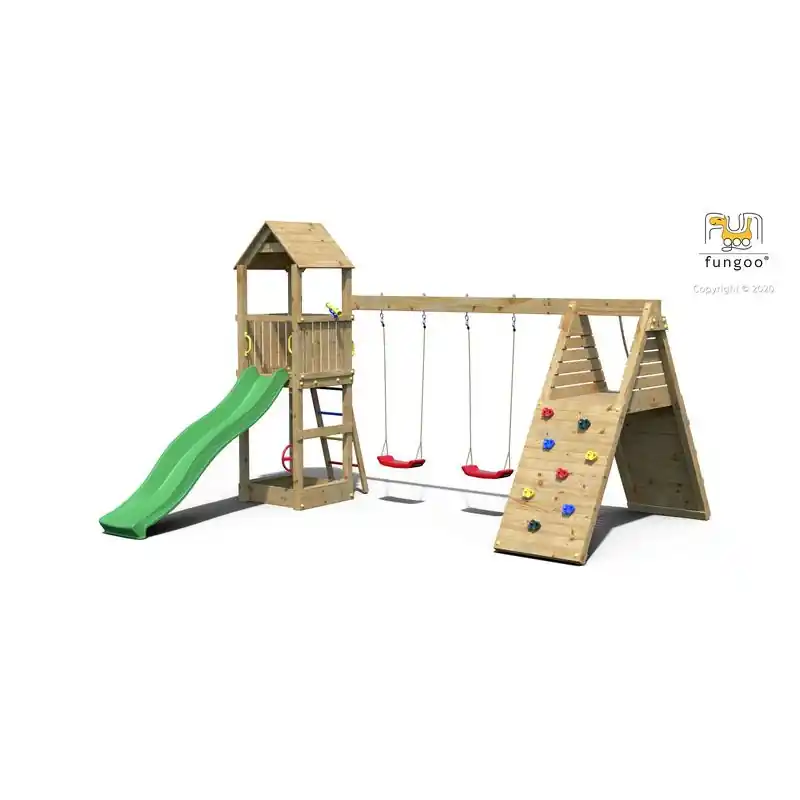 PORTIQUE FLEPPI balancoire toboggan Achat Immédiat