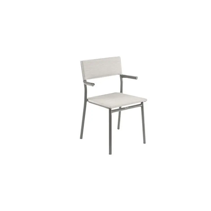 Expédié Aujourd&rsquo;hui Fauteuil Oron Batyline Duo Galet/Titane – Confort Élégué pour Évasion Extérieure
