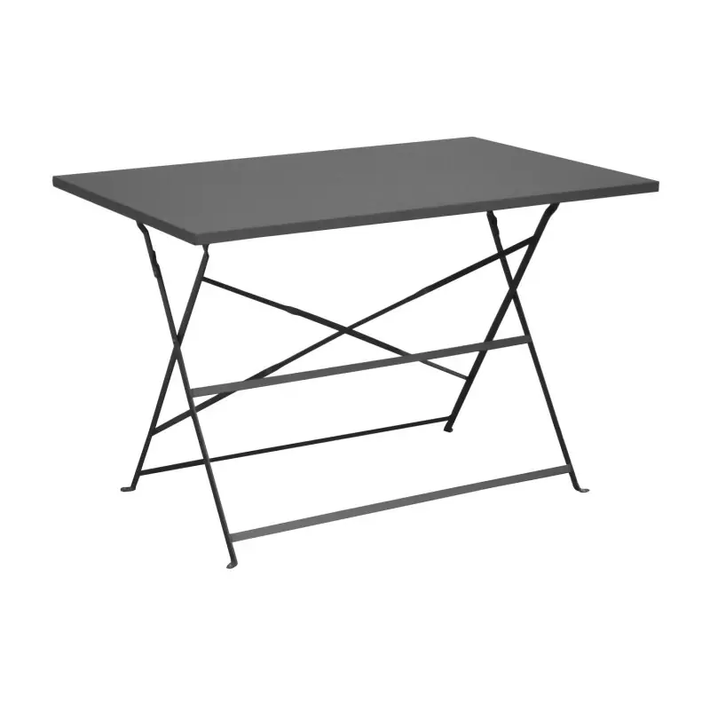 Gueridon Cuba Graphite 110×70 – Table Design Moderne et Élégante pour Votre jardin Promotion