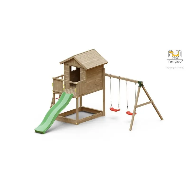 PORTIQUE GALAXY S Balançoire Double toboggan Prix Choc