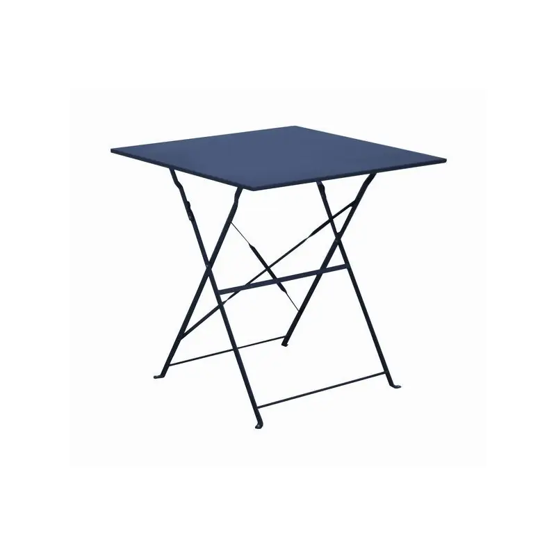 Commande En Gros Gueridon Cuba 70×70 – Table Bleue Élégante et Moderne pour Intérieur et Extérieur